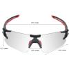 image:imageROCKBROS Cycling Sunglasses Photochromic Bike Glasses for Men Women Sports Goggles UV ProtectionBlack Red