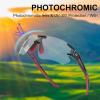 image:imageROCKBROS Cycling Sunglasses Photochromic Bike Glasses for Men Women Sports Goggles UV ProtectionBlack Red