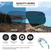 image:imageROCKBROS Kids Photochromic Cycling Glasses UV400 Clear to Dark Transition Sports Sunglasses for Youth Boys Girls Age 814Glossy Blue  Photochromic