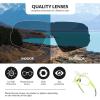 image:imageROCKBROS Kids Photochromic Cycling Glasses UV400 Clear to Dark Transition Sports Sunglasses for Youth Boys Girls Age 814Matte Green  Photochromic