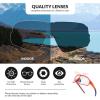 image:imageROCKBROS Kids Photochromic Cycling Glasses UV400 Clear to Dark Transition Sports Sunglasses for Youth Boys Girls Age 814Matte Orange  Photochromic