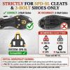 image:imageROCKBROS SPDSL Compatible Road Bike PedalsOnly 90g Ultralight Clipless Pedals 180gpair with Carbon Fiber Composite 916 Titanium Spindle amp Sealed Bearings for Smooth Efficient Power Transfer