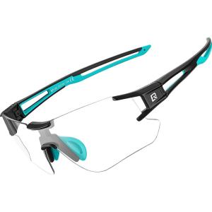 image:imageROCKBROS Cycling Sunglasses Photochromic Bike Glasses for Men Women Sports Goggles UV ProtectionBlack Green