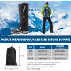 image:imageROCKBROS Snow Boot Leg Gaiters for Hiking Waterproof Leg Gaiter for Skiing Walking Snow Boot Gaiters Tear Resistant Adjustable GaitersXL2XL