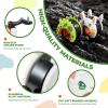 image:imageROCKBROS Bike Bell Aluminum Alloy Bicycle Bell Mountain Bike Bells for Kids Adults with Loud Sound and Fit for 0871in22254mm Bicycle HandlebarsRabbit Style