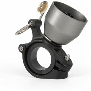 image:imageROCKBROS Classic Bike Bell Bicycle Bell for Road amp Mountain Bikes with Loud Sound and Fit for 087125in22318mm Bicycle Handlebars for Adults KidsTitanium
