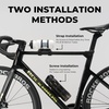 image:imageROCKBROS Bike Water Bottle Holder with Strap Magnetic Water Bottle Holder for Bike Bike Cup Holder for Road Mountain Folding Bike Ebike amp ScooterBlack
