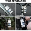 image:imageROCKBROS Bike Water Bottle Holder with Strap Magnetic Water Bottle Holder for Bike Bike Cup Holder for Road Mountain Folding Bike Ebike amp ScooterBlack