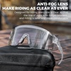 image:imageROCKBROS Cycling Glasses Colourchanging UV Protection Against Wind and Sand Sports Glasses for Men Women Cycling GogglesGreen