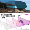 image:imageROCKBROS Photochromic Cycling Glasses for Men Women 24g Unique Temples amp Raised Frame UV400 Bike GlassesGreenpurple