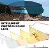 image:imageROCKBROS Photochromic Cycling Glasses for Men Women 24g Unique Temples amp Raised Frame UV400 Bike GlassesMatte Nude