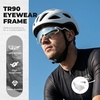image:imageROCKBROS Photochromic Cycling Glasses for Men Women 24g Unique Temples amp Raised Frame UV400 Bike GlassesMatte White