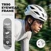 image:imageROCKBROS Photochromic Cycling Glasses for Men Women 24g Unique Temples amp Raised Frame UV400 Bike GlassesTransparent Green