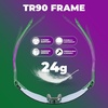image:imageROCKBROS Photochromic Safety Glasses Transition Cycling Glasses for Men Women Sports Sunglasses for Running PickleballPurple Photochromic Lens  Transparent Green Purple Frame