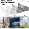 image:imageROCKBROS Photochromic Safety Glasses Transition Cycling Glasses for Men Women Sports Sunglasses for Running PickleballSilver Photochromic Lens  Matte White Frame
