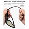 image:imageROCKBROS Smart Photochromic Cycling Glasses for Men Women Polarized Sunglasses UV Protection for Baseball Running Biking Softball