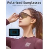 image:imageROCKBROS Smart Photochromic Cycling Glasses for Men Women Polarized Sunglasses UV Protection for Baseball Running Biking Softball
