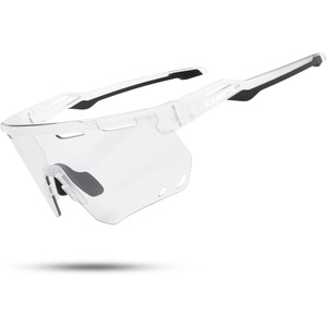image:imageROCKBROS Photochromic Cycling Glasses Antifog Photochromic Sunglasses UV Protection Mountain Bike GlassesWhite