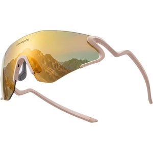 image:imageROCKBROS Photochromic Cycling Glasses for Men Women 24g Unique Temples amp Raised Frame UV400 Bike GlassesMatte Nude