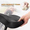 image:imageROCKBROS Bike Seat Cushion Bicycle Wide Saddle Replacement with NonSlip Matte Surface Oversized Comfortable Saddle for Peloton Bikes Exercise Bikes Electric Bikes Cruiser Bikes No ClampsTools