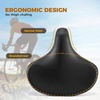 image:imageROCKBROS Bike Seat Cushion Bicycle Wide Saddle Replacement with NonSlip Matte Surface Oversized Comfortable Saddle for Peloton Bikes Exercise Bikes Electric Bikes Cruiser Bikes No ClampsTools