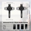 image:imageROCKBROS Bike Stem Phone Mount AntiVibration Silicone Phone Holder for Bike Stem Secure Cell Phone Mount for Mountain amp Road Bike 47 Inch No Shake Sturdy Bicycle Stem Phone Holder