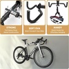 image:imageROCKBROS Horizontal Bike Wall Mount Adjustable Wall Bike Mount Hanger with 55lb Capacity Mountain Road Bike Bicycle Rack for Garage