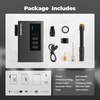 image:imageROCKBROS Mini Electric Bike Pump with Gauge 120PSI Portable Bicycle Tire Inflator for Road amp Mountain Bikes