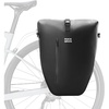 image:imageROCKBROS Bike Panniers 20L Waterproof Roll Up Bike Rack Bag Adjustable Quick Release BucklesReflective for Road Mountain Cycling Traveling CommutingBlack1