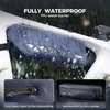 image:imageROCKBROS Bike Frame Bag Waterproof Under Top Tube Bike Bag Lightweight Buckle Lock Design TPU Material Frame Bag 17L Easy to Install Cycling Commuting for MTB Road BikeBlue