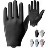image:imageROCKBROS Cycling Gloves for Men Women SBR Padded Shock Absorbing Bike Gloves Breathable Touchscreen AntiSlip Palm Lightweight for BikingBlack