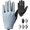image:imageROCKBROS Cycling Gloves for Men Women SBR Padded Shock Absorbing Bike Gloves Breathable Touchscreen AntiSlip Palm Lightweight for BikingBlue