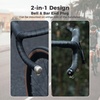 image:imageROCKBROS Bike Bell Handlebar End Cap Bell for Road Bike Drop Bar 222mm087in 100dB Loud Brass Bicycle Bell for Adult Bikes Left or Right Mounting Blackblack1 pack