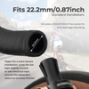 image:imageROCKBROS Bike Bell Handlebar End Cap Bell for Road Bike Drop Bar 222mm087in 100dB Loud Brass Bicycle Bell for Adult Bikes Left or Right Mounting Blackblack1 pack