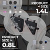 image:imageROCKBROS Bike Frame Bag Bicycle Triangle Storage Bag Stylish Lightweight Cycling Accessories Adjustable Install Position for Mountain Road Commuter Bikeblack