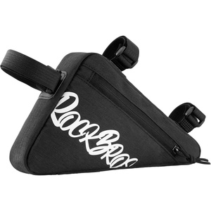 image:imageROCKBROS Bike Frame Bag Bicycle Triangle Storage Bag Stylish Lightweight Cycling Accessories Adjustable Install Position for Mountain Road Commuter Bikeblack