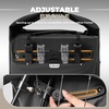 image:imageROCKBROS Bike Panniers Waterproof 23L Bike Rack Bag Adjustable Quick Release Buckles Panniers Bike Bags with Vacuum Compression for Cycling Traveling CommutingWhite