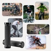 image:imageROCKBROS Bike Grips Single Lock on Mountain Bike Soft NonSlip Bike Handle Grips Fits for MTB Handle BarBlack