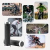 image:imageROCKBROS Bike Grips Single Lock on Mountain Bike Soft NonSlip Bike Handle Grips Fits for MTB Handle BarWhite