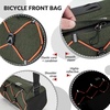 image:imageROCKBROS Bike Handlebar Bag Front Bike Bag for Storage 22L Bike Pouch with Shoulder Strap for Cycling Bicycle Accessories for Ebike E Scooter Road BikeGreen
