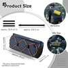 image:imageROCKBROS Bike Handlebar Bag Front Bike Bag for Storage 22L Bike Pouch with Shoulder Strap for Cycling Bicycle Accessories for Ebike E Scooter Road BikeBlue