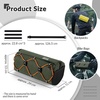 image:imageROCKBROS Bike Handlebar Bag Front Bike Bag for Storage 22L Bike Pouch with Shoulder Strap for Cycling Bicycle Accessories for Ebike E Scooter Road BikeGreen