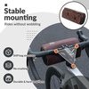 image:imageROCKBROS Bike Handlebar Bag Front Bike Bag for Storage 22L Bike Pouch with Shoulder Strap for Cycling Bicycle Accessories for Ebike E Scooter Road BikeBrown