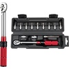 image:imageROCKBROS Bike Torque Wrench 14 Inch 13Piece Kit  72Tooth Gear 2 to 24 Nm  17721242 inlb DualDirection Click Type 02 Nm05MicroAdjustment Tool Kit for BikeEBikeMotorcycle