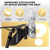 image:imageROCKBROS Bike Water Bottle Cages Saddle Cage Converter with Bicycle Bottle Holder Saddle Mount Adapter and Adjustable Angle Aluminum Alloy Lightweight Suitable for Road Bike MTB