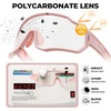 image:imageROCKBROS Kids Photochromic Sunglasses Boys Girls Cycling Runing Glasses TR90 Lightweight UV400 Sports Sunglasses Age 614Light Pink