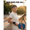 image:imageROCKBROS Pickleball Headband Ice Silk Elastic Cooling Sweatband for Men Women Running Gym Tennis SoccerBlack and Black