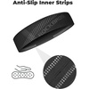 image:imageROCKBROS Pickleball Headband Ice Silk Elastic Cooling Sweatband for Men Women Running Gym Tennis SoccerGrey and Black