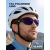 image:imageROCKBROS Polarized Sports Sunglasses Men Women Cycling Running Glasses UV400 Protection TR90 Ultralight Wraparound SunglassesBlack