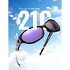 image:imageROCKBROS Polarized Sports Sunglasses Men Women Cycling Running Glasses UV400 Protection TR90 Ultralight Wraparound SunglassesClear Grey